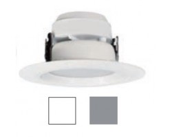 Foco Downlight empotrar LED redondo 102mm, corte 70mm 6W